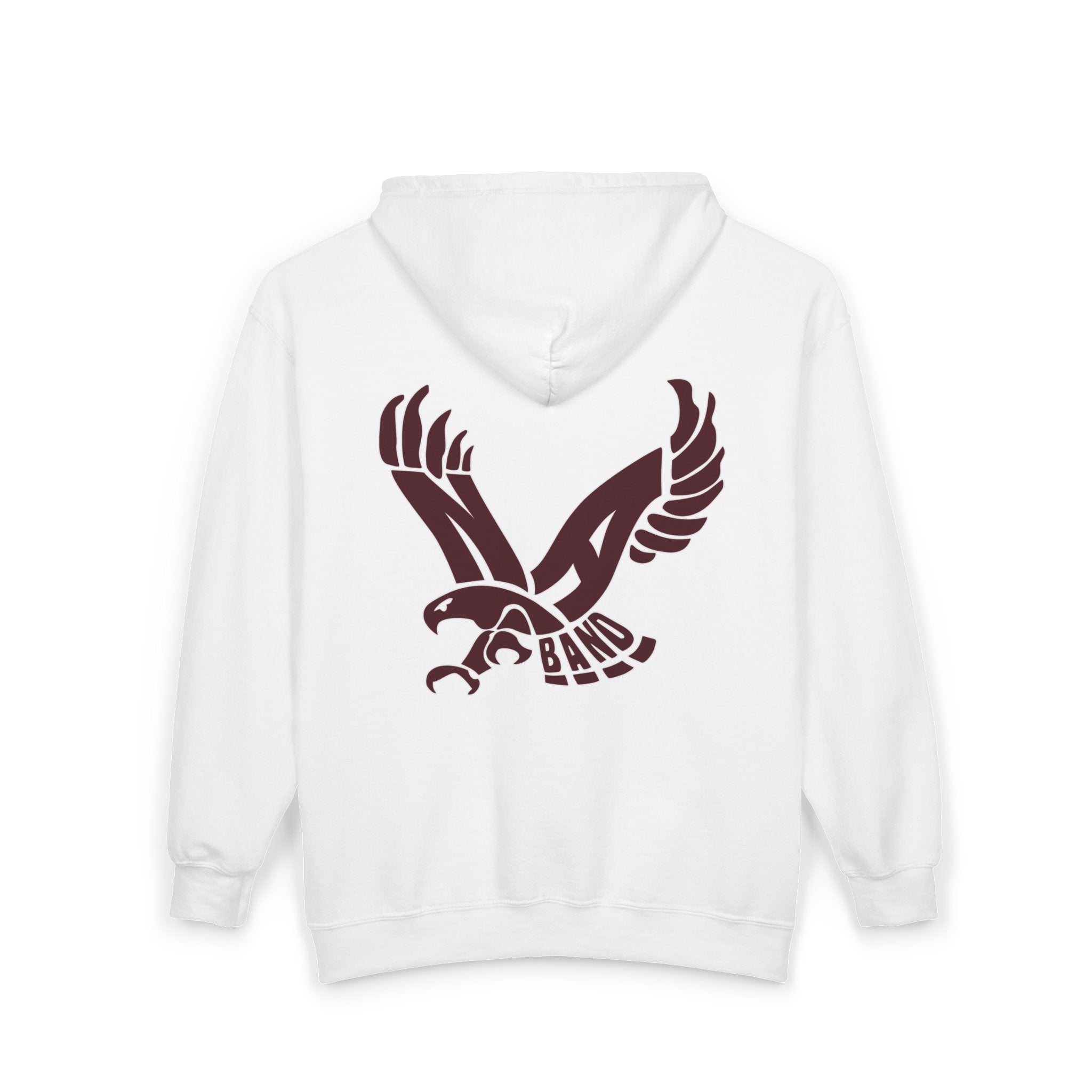 Adult Unisex NAHS Marching Band Eagle Graphic Full-Zip Sweatshirt