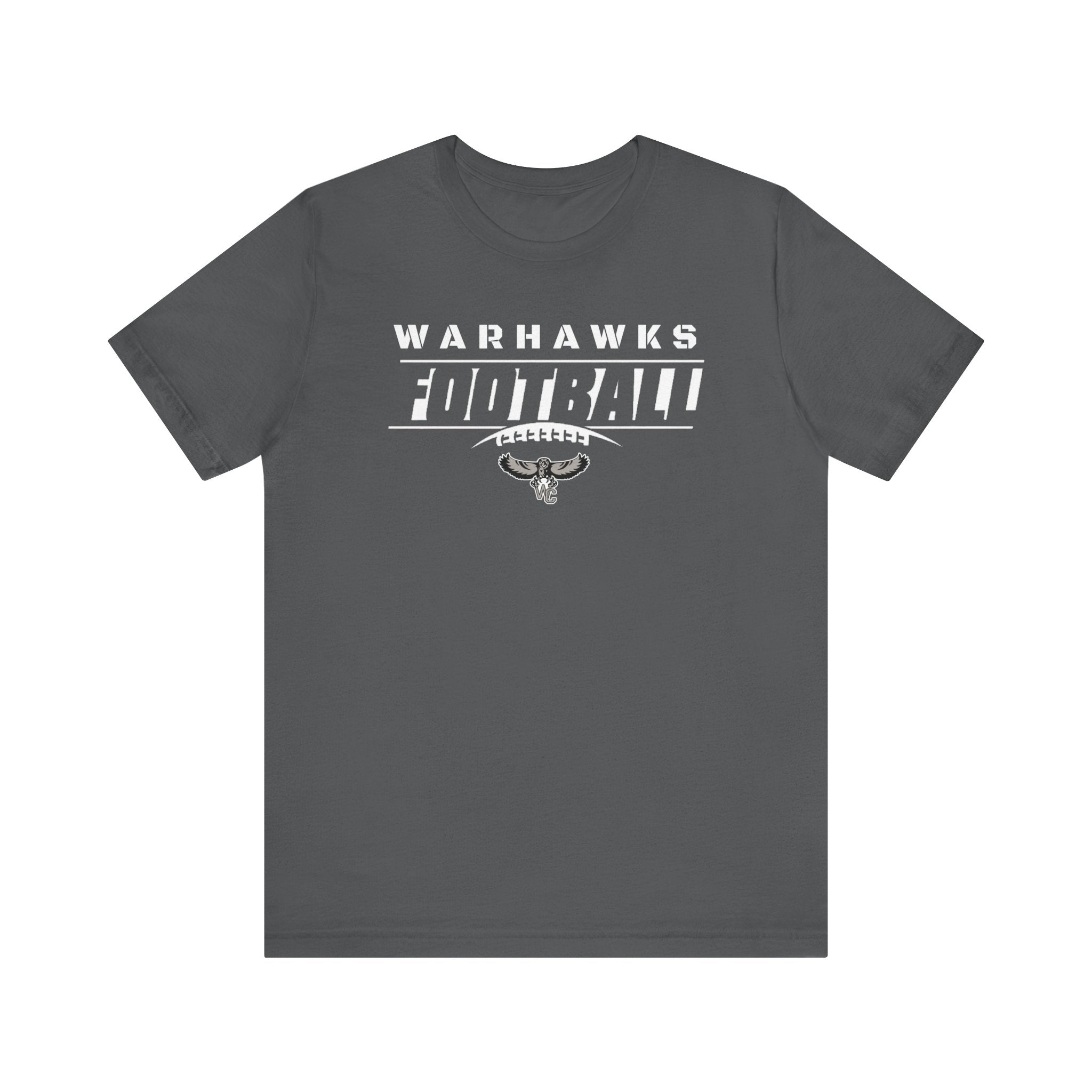 Adult Unisex Warhawks Goal Line GraphicShort Sleeve Soft Tee
