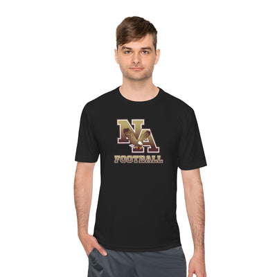 Adult Unisex New Albany Ombre Eagle Logo Graphic Sport-Tek Competitor Performance Tee