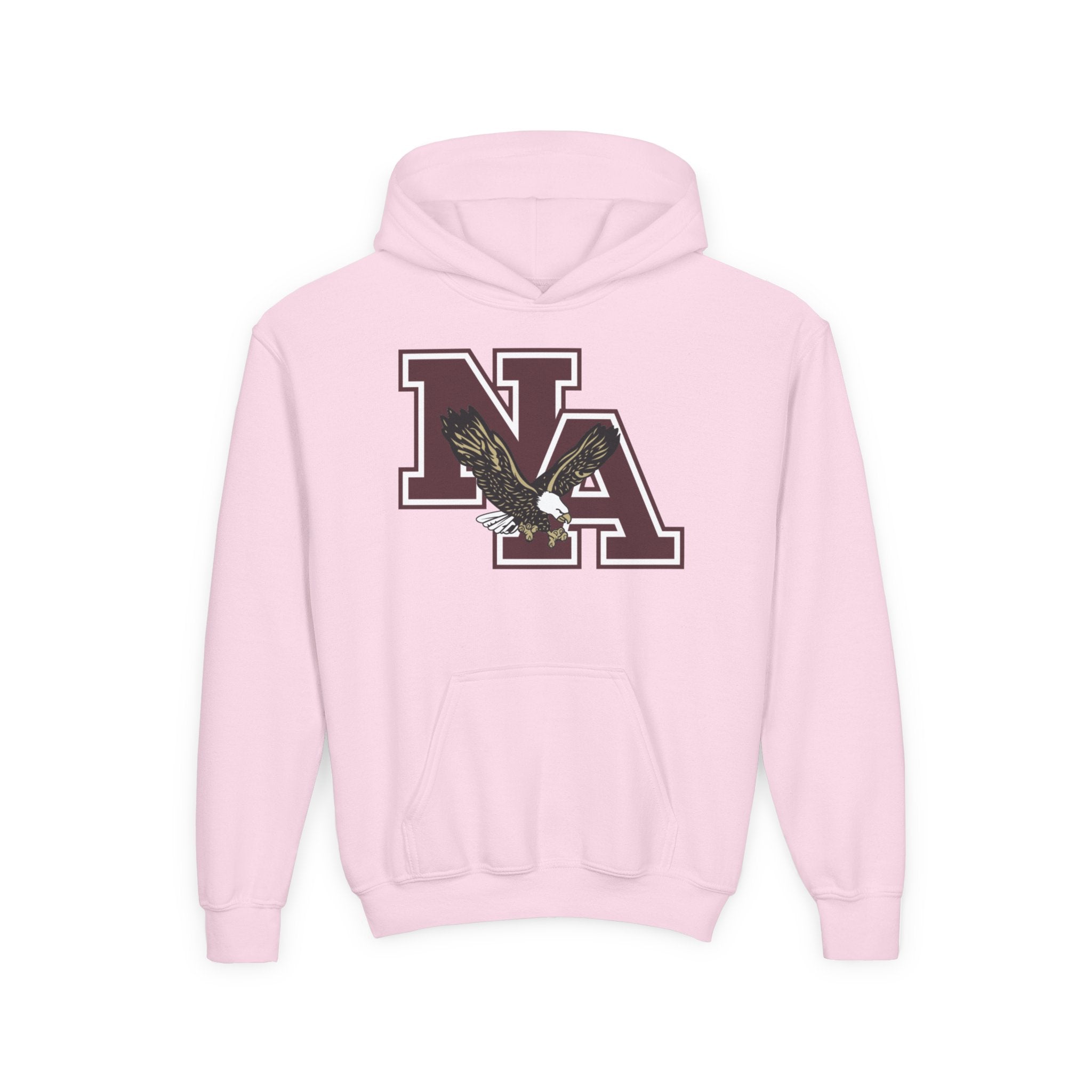 Youth Maroon Classic Logo Graphic Hoodie
