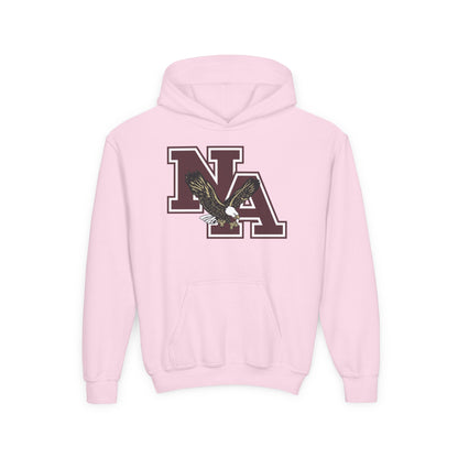 Youth Maroon Classic Logo Graphic Hoodie