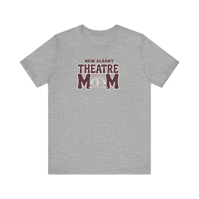 Adult Unisex New Albany Theatre Mom Graphic Short Sleeve Soft Tee