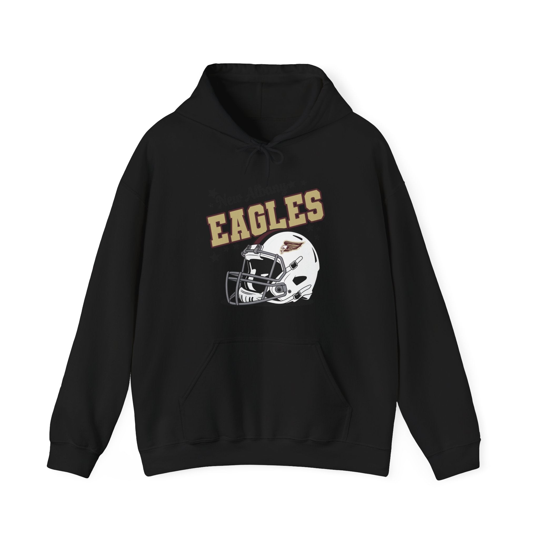 Adult Unisex New Albany Eagles Football Pride Graphic Hoodie