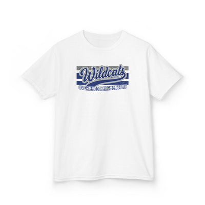 Youth Overbrook Elementary Wildcats Vintage Distressed Spirit Graphic Gildan Classic Tee