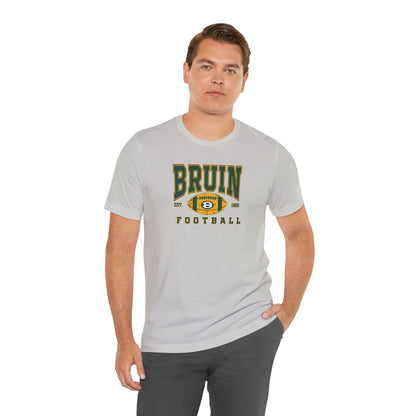 Adult Unisex Bruin Football Heritage Graphic Short Sleeve Soft Tee
