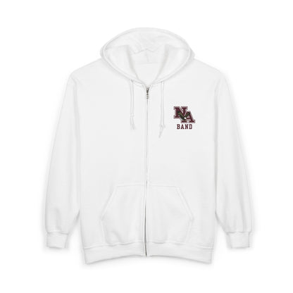 Adult Unisex NAHS Marching Band Eagle Graphic Full-Zip Sweatshirt