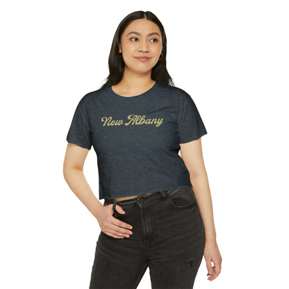 Women's City Pride Festival Crop Tee - New Albany