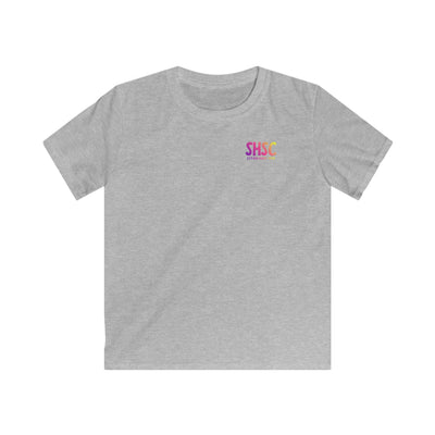 Youth South Hills Swim Club SHSC Ombre Graphic Short Sleeve Gildan Softstyle Tee