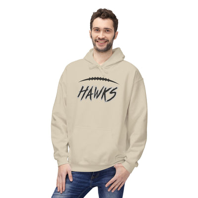 Adult Unisex Westerville Central Fighting Football Hawks Graphic Soft Style Hoodie