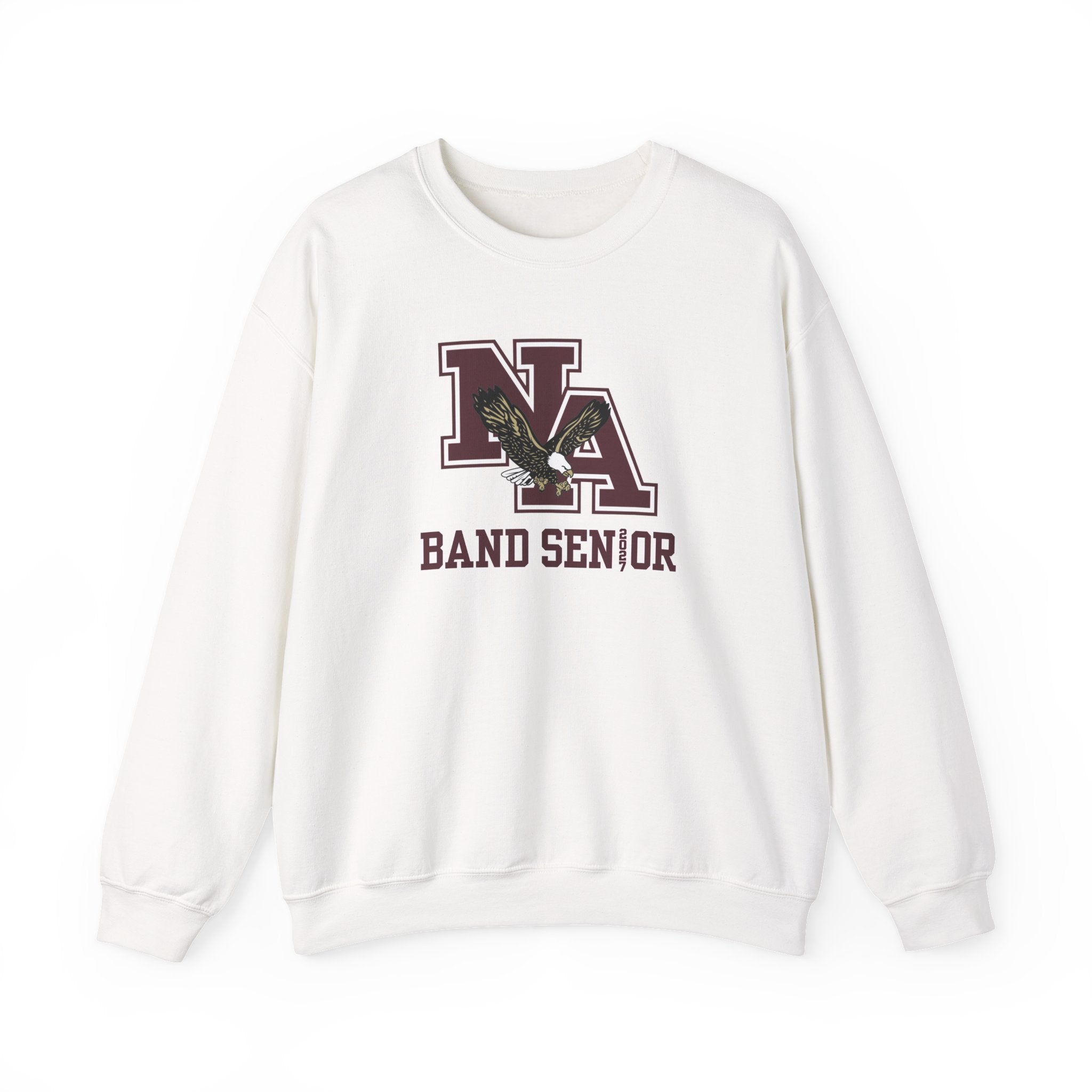 Adult Unisex New Albany Band 2027 Senior Graphic Sweatshirt