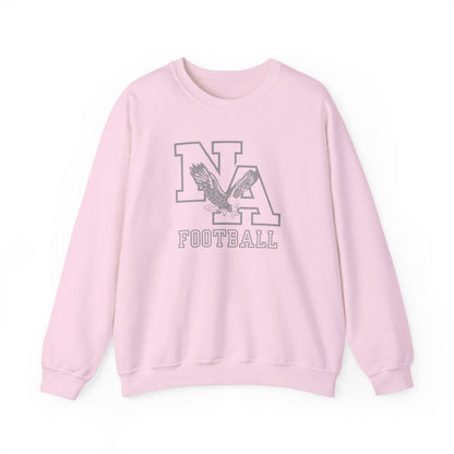 Adult Unisex New Albany Tonal Football Logo Graphic Sweatshirt