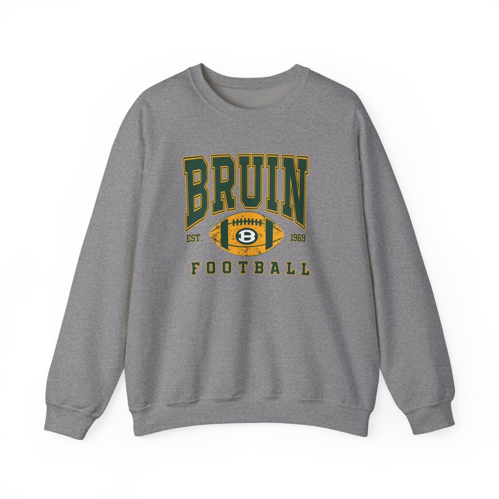 Adult Unisex Bruin Football Heritage Graphic Sweatshirt