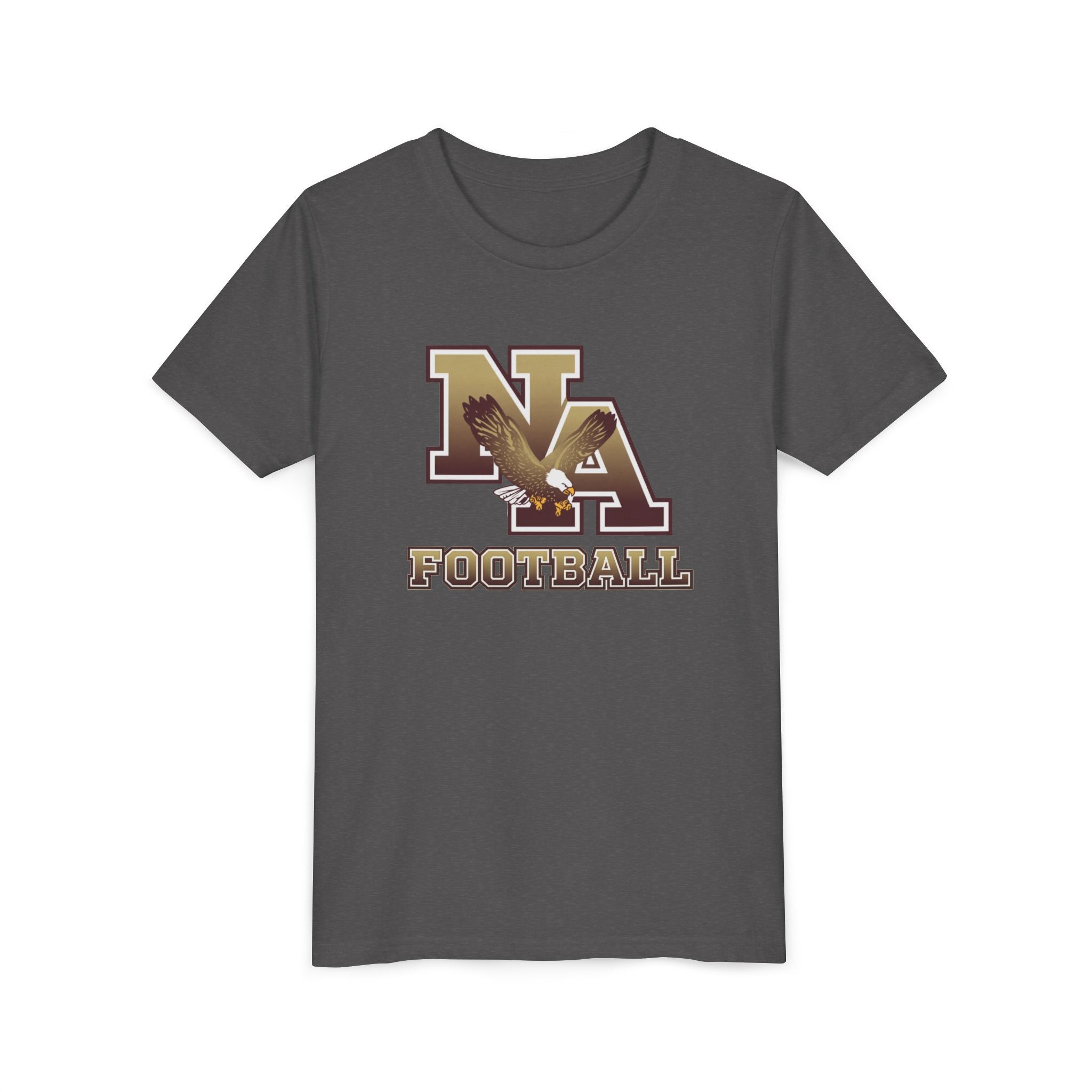 Youth New Albany Ombre Eagle Logo Graphic Short Sleeve Bella + Canvas Soft Tee