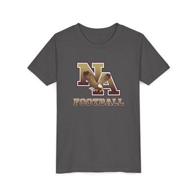 Youth New Albany Ombre Eagle Logo Graphic Short Sleeve Bella + Canvas Soft Tee