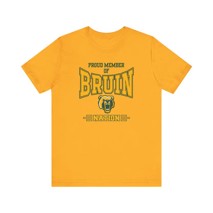 Adult Unisex Bruin Nation Graphic Short Sleeve Soft Tee