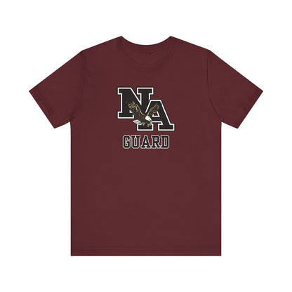 Adult Unisex New Albany Logo Guard Graphic Short Sleeve Soft Tee
