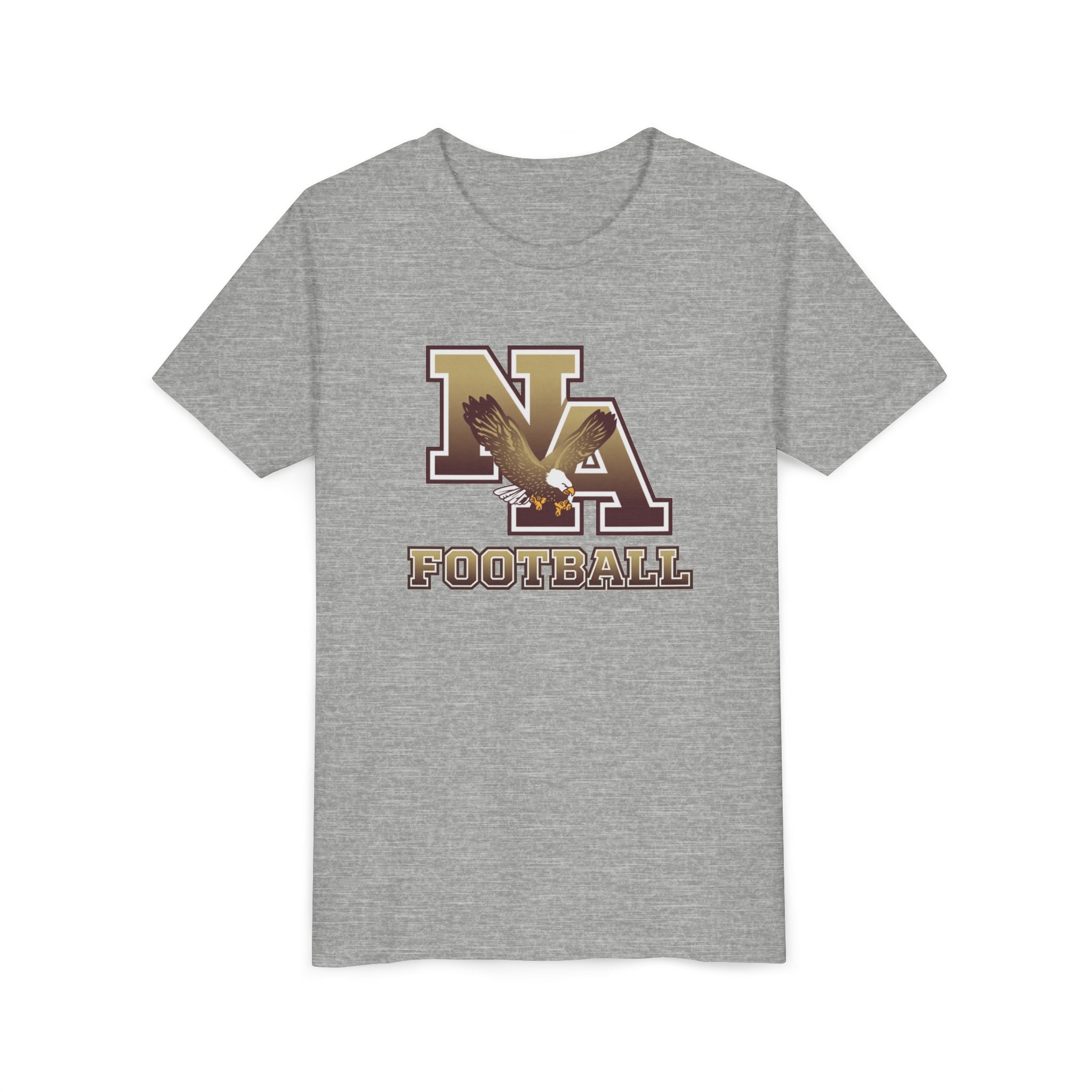 Youth New Albany Ombre Eagle Logo Graphic Short Sleeve Bella + Canvas Soft Tee