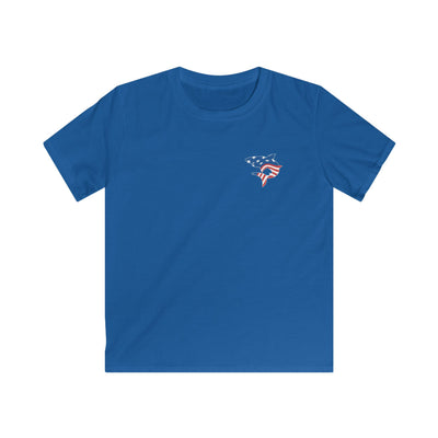 Youth South Hills Swim Club Patriotic Graphic Short Sleeve Gildan Softstyle Tee