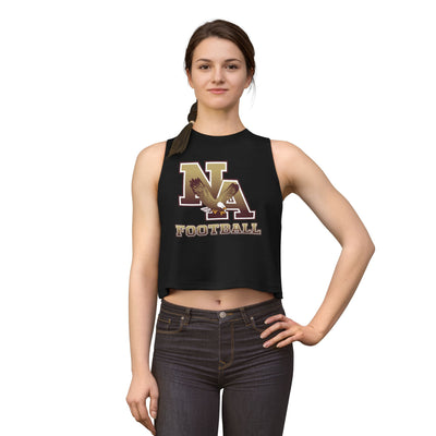 Women's New Albany Ombre Eagle Logo Graphic Crop Tank