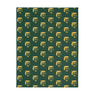 Bruin Nation Graphic Super Soft Velveteen Microfiber Blanket (Two-sided print)