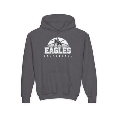 Youth New Albany Eagles Basketball Fast Break Graphic Hoodie