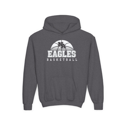 Youth New Albany Eagles Basketball Fast Break Graphic Hoodie