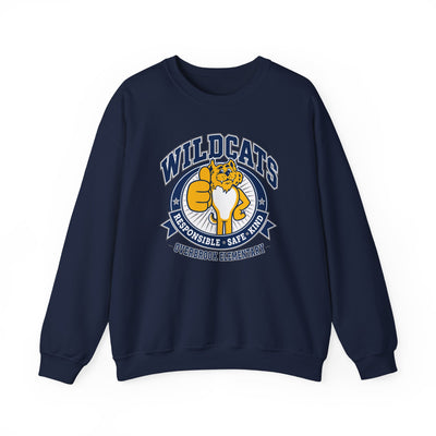 Adult Unisex Overbrook Elementary Wildcat Way Graphic Sweatshirt