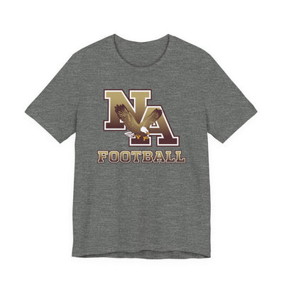 Adult Unisex New Albany Ombre Eagle Logo Graphic Short Sleeve Soft Tee