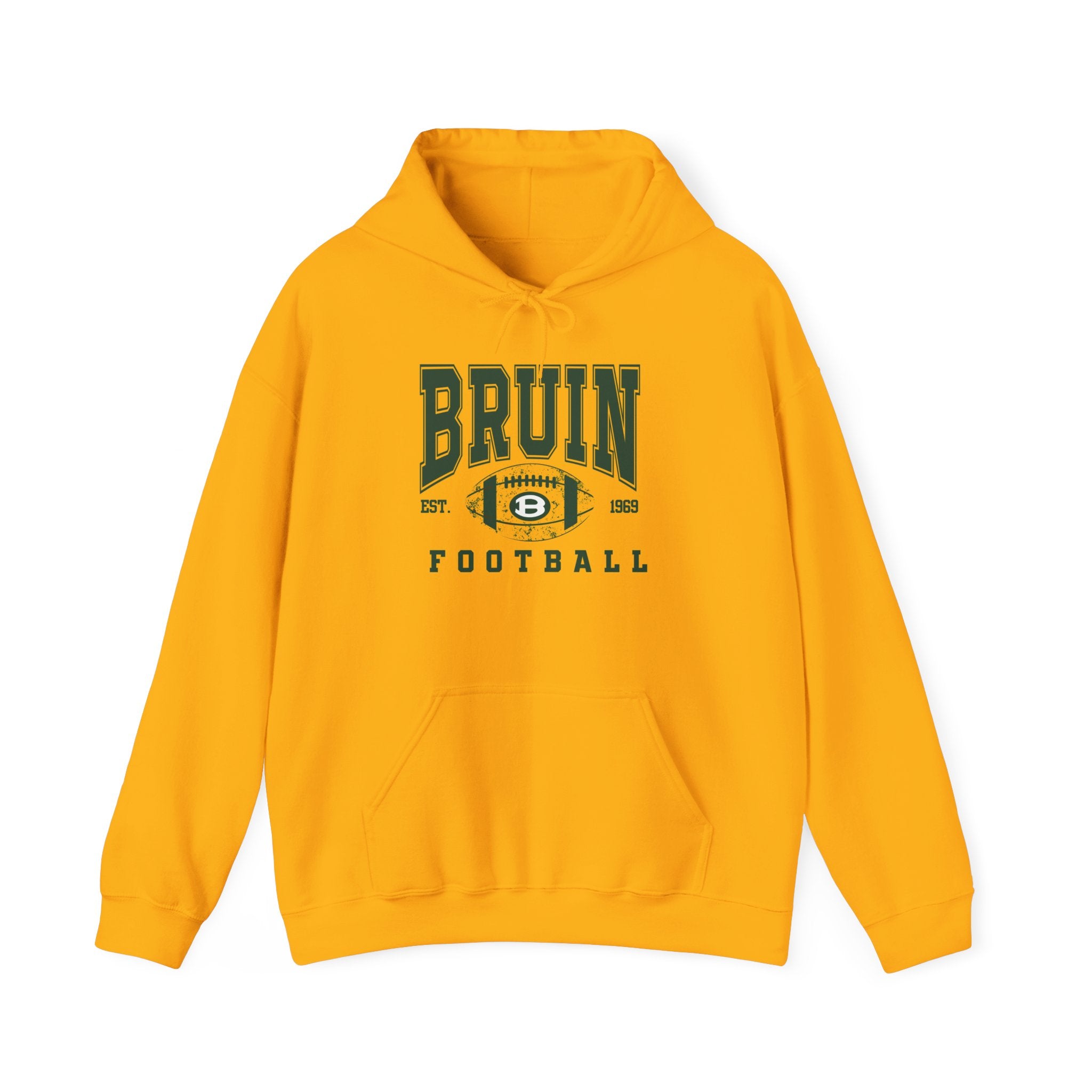 Adult Unisex Bruin Football Heritage Graphic Hoodie