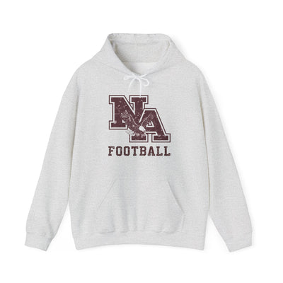 Adult Unisex New Albany Football Distressed Vintage Logo Graphic Hoodie