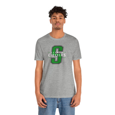 Adult Unisex Dublin Scioto Choirs Classic Logo Graphic Short Sleeve Soft Tee