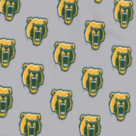 Youth Grey Pajama Pants with Allover Brooke Bruin Print