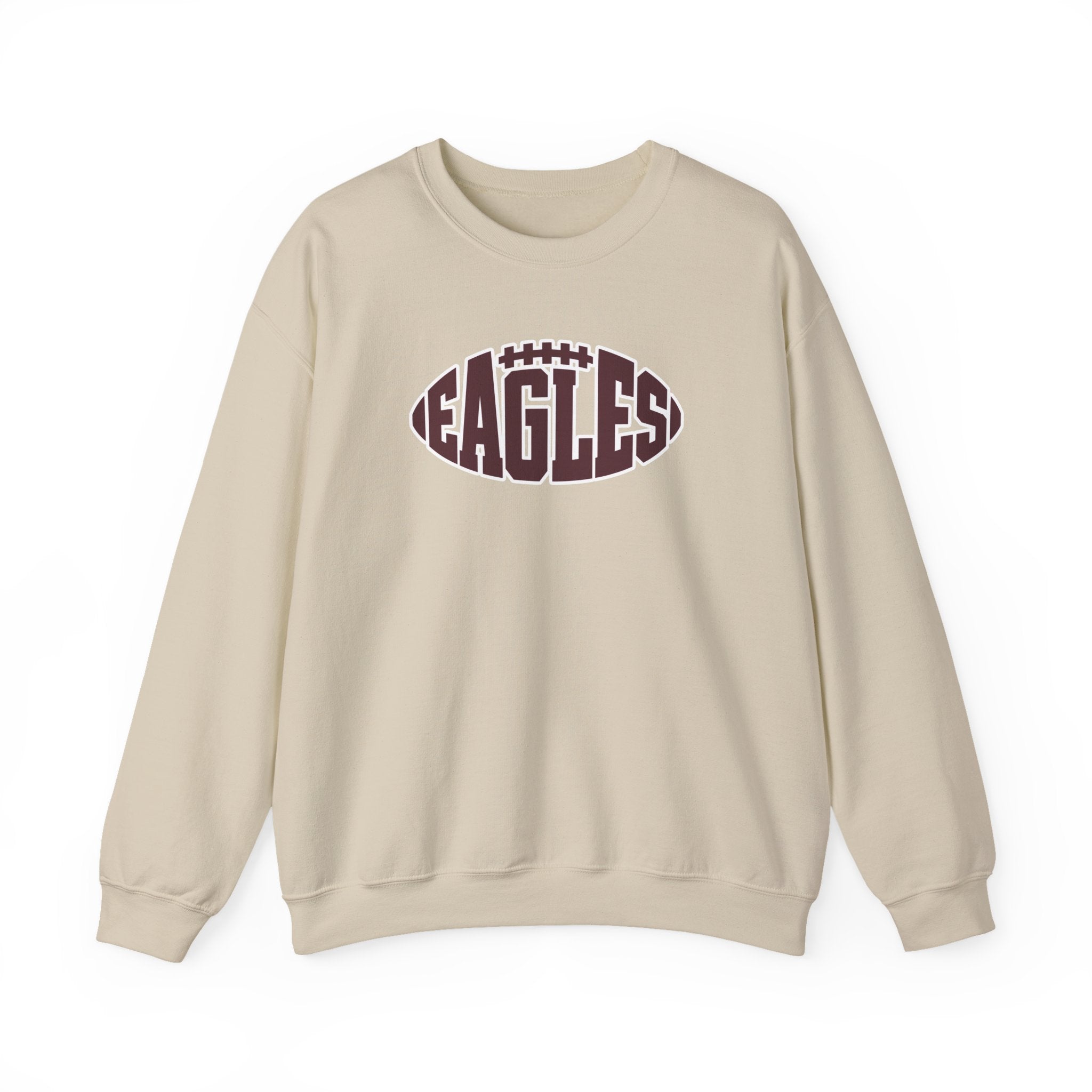Adult Unisex New Albany Football Eagle Ball Graphic Sweatshirt