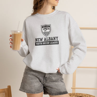 Adult Unisex New Albany Youth Soccer League Game Day Graphic Sweatshirt