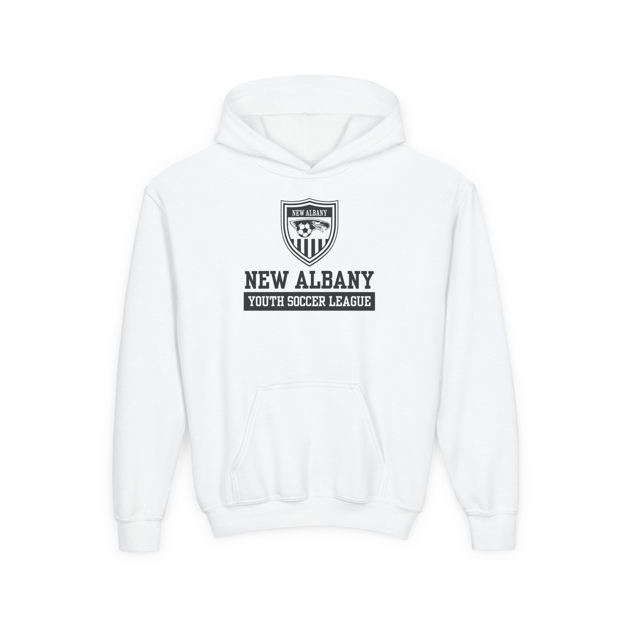Youth New Albany Youth Soccer League Game Day Graphic Hoodie