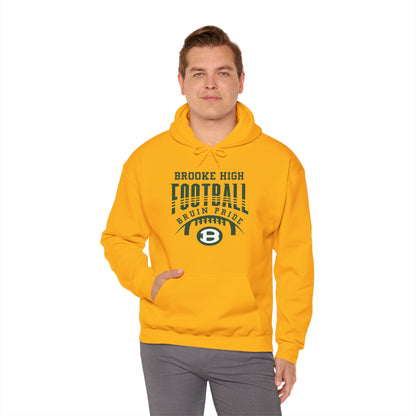 Adult Unisex Bruin Pride Football Graphic Hoodie
