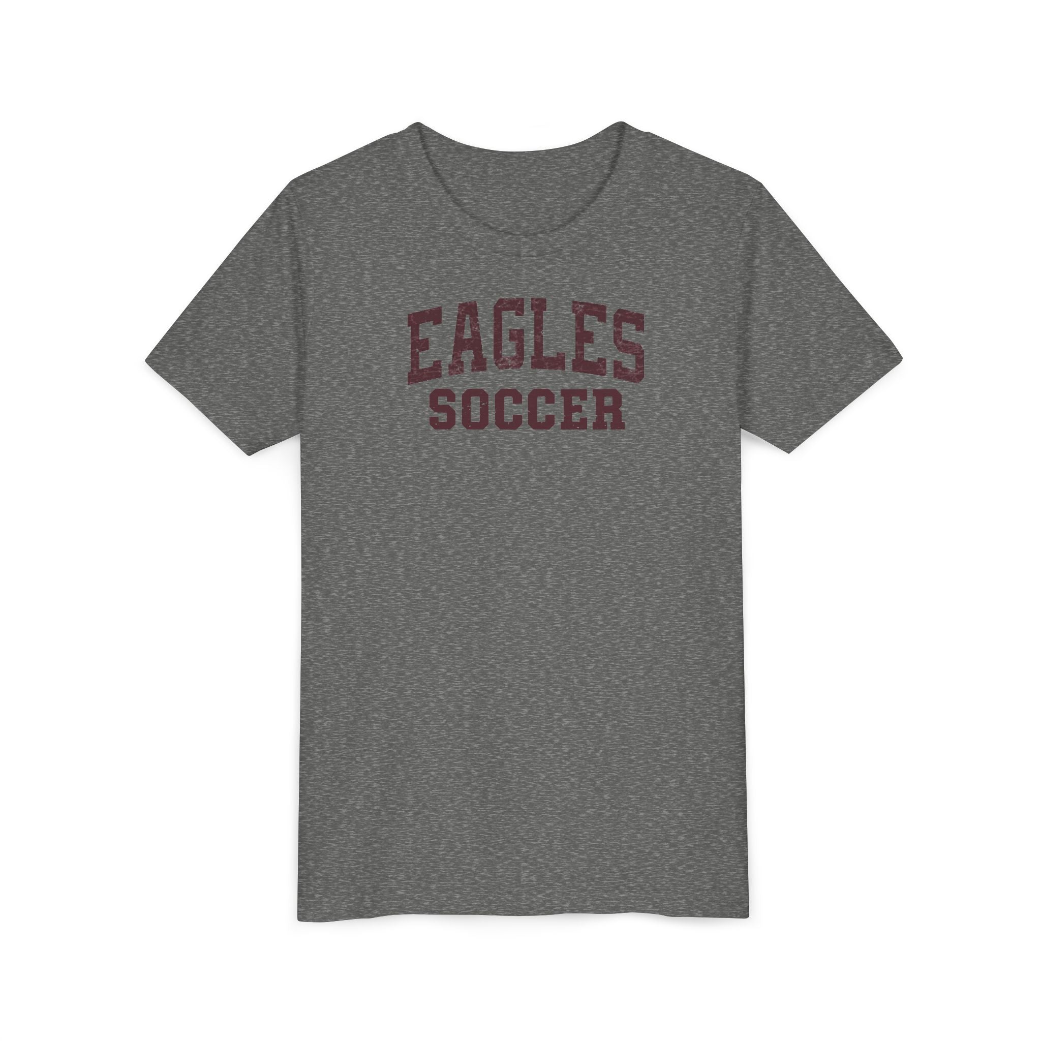 Youth New Albany Eagles Soccer Vintage Distressed Graphic Short Sleeve Bella + Canvas Soft Tee