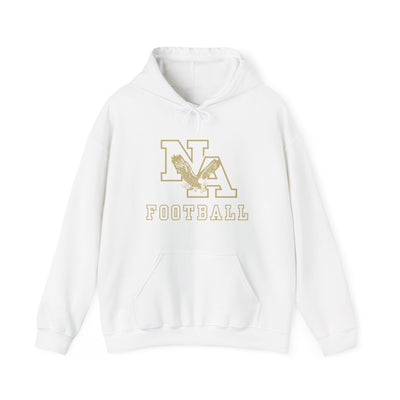 Adult Unisex New Albany Football Gold Classic Logo Graphic Hoodie