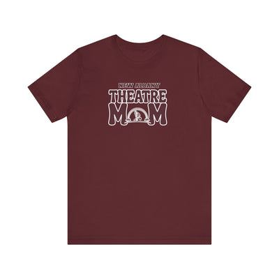 Adult Unisex New Albany Theatre Mom Graphic Short Sleeve Soft Tee
