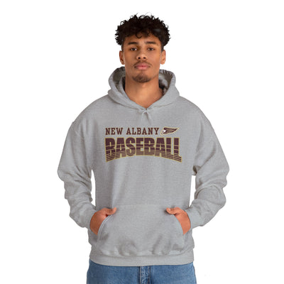 Adult Unisex Eagles Line Drive Baseball Graphic Hoodie