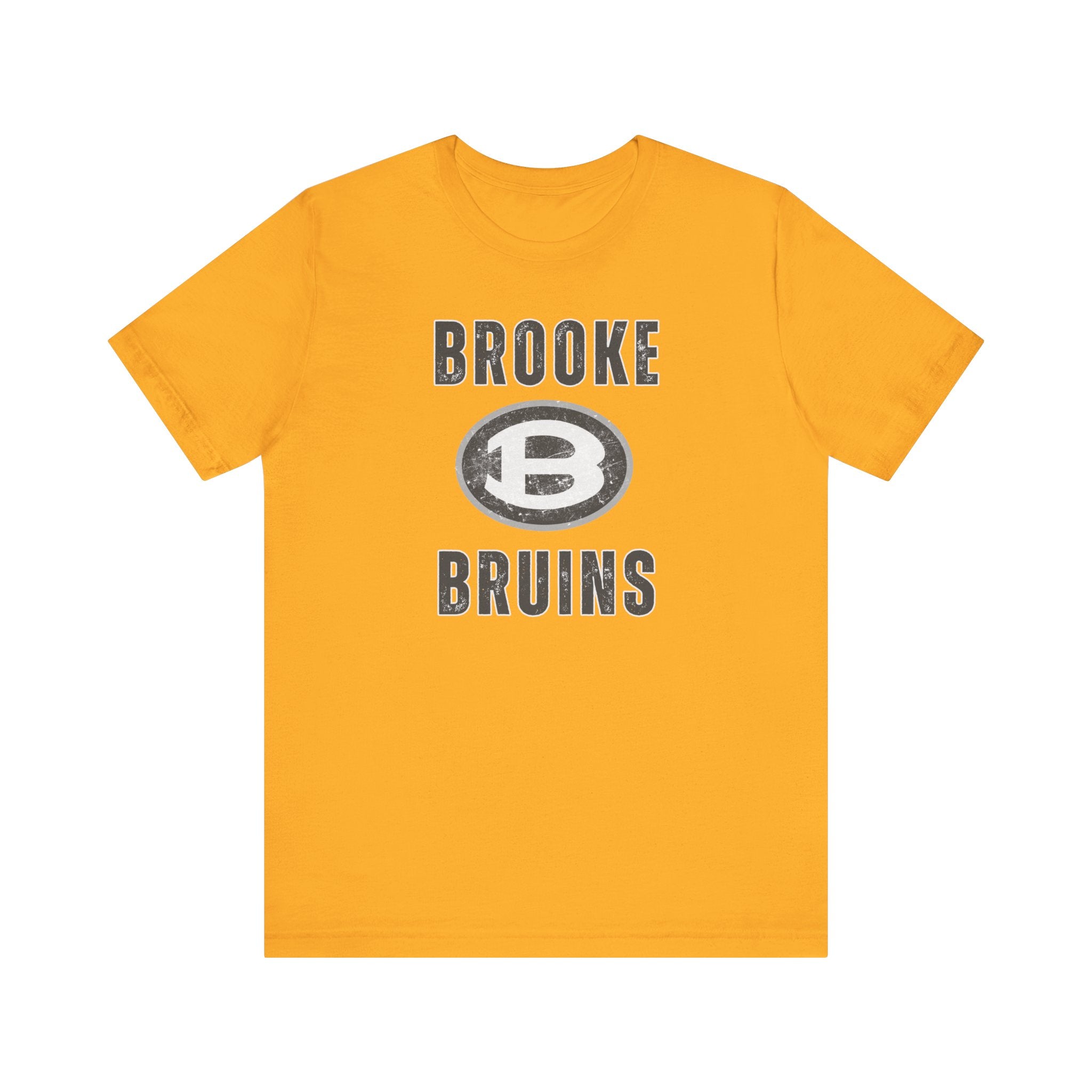 Adult Unisex Brooke Bruins Vintage Distressed Graphic Short Sleeve Soft Tee