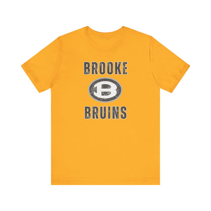 Adult Unisex Brooke Bruins Vintage Distressed Graphic Short Sleeve Soft Tee