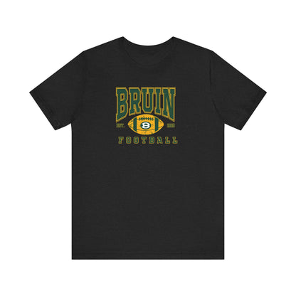Adult Unisex Bruin Football Heritage Graphic Short Sleeve Soft Tee