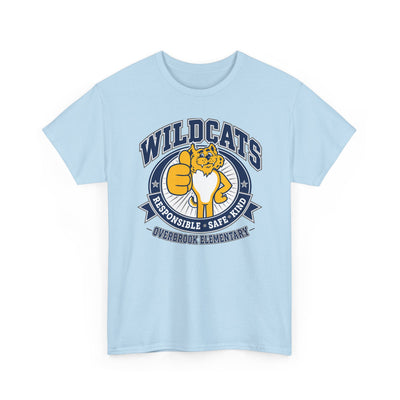 Adult Unisex Overbrook Elementary Wildcat Way Graphic Gildan Classic Tee