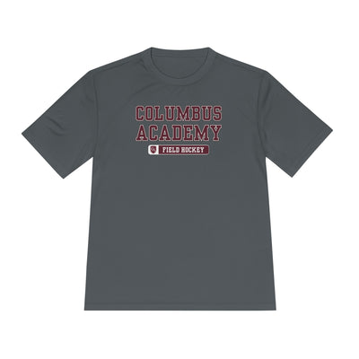 Adult Unisex Columbus Academy Field Hockey Graphic Sport-Tek Competitor Performance Tee