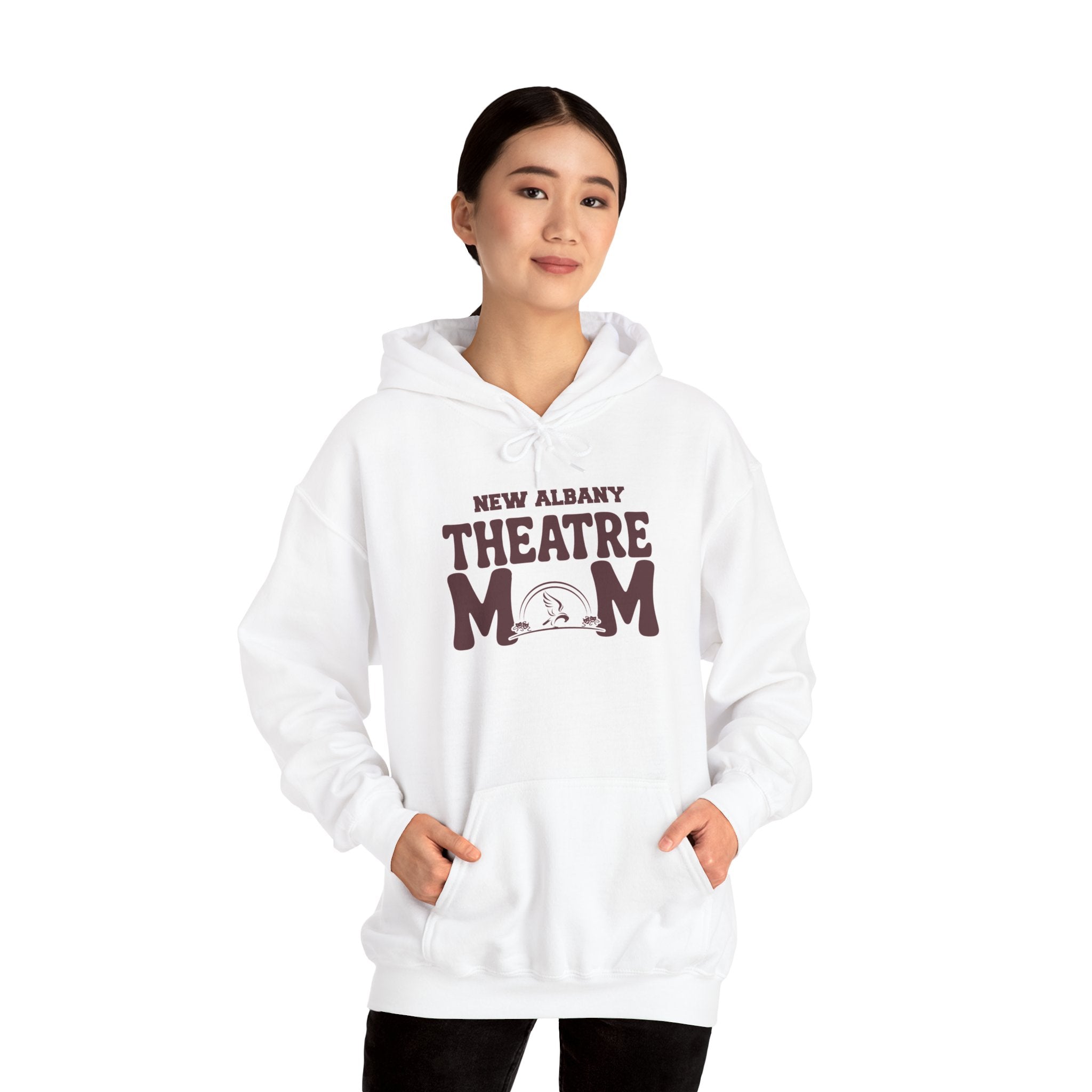 Adult Unisex New Albany Theatre Mom Graphic Hoodie