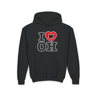 Youth I Heart OH Graphic Hoodie