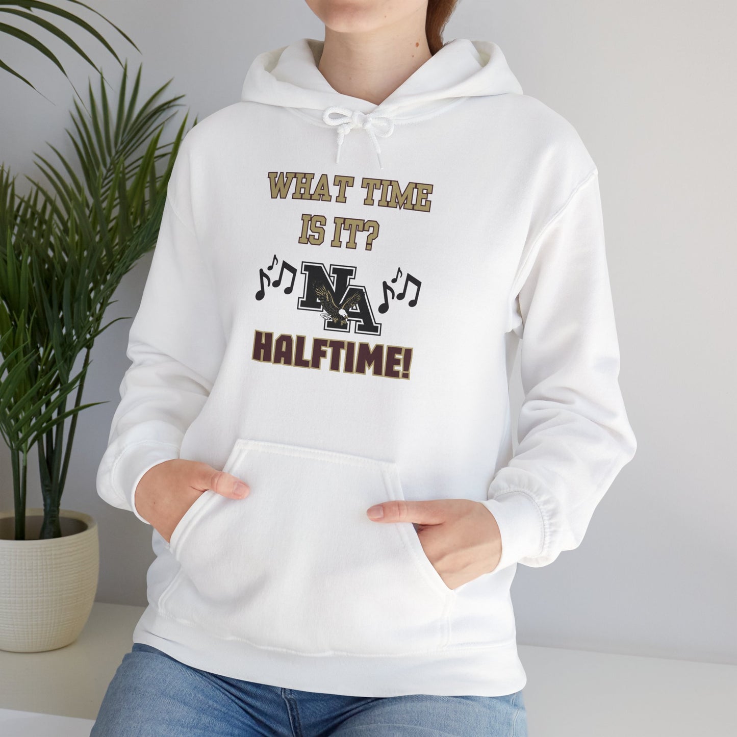Adult Unisex Halftime Band Graphic Hoodie- New Albany Eagles