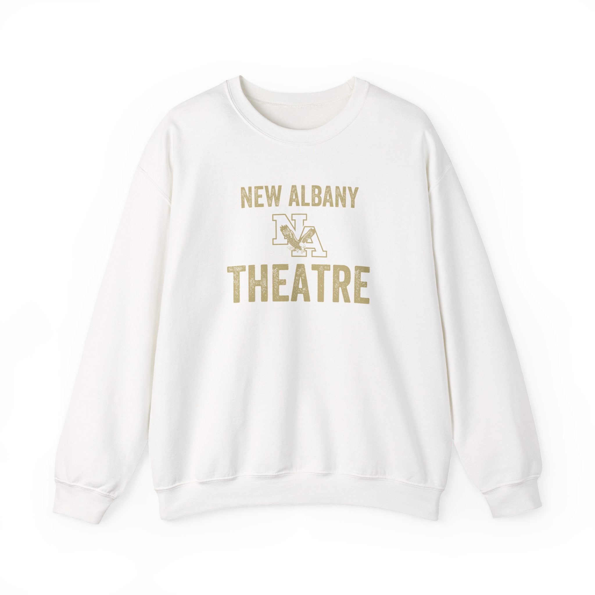 Adult Unisex Vintage Distressed New Albany Theatre Graphic Sweatshirt