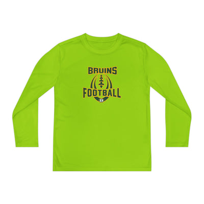 Youth Bruin Ultimate Football Graphic Competitor Performance Long Sleeve Tee